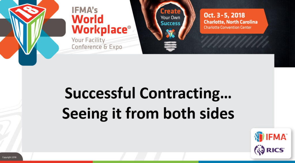 Successful Contracting: Seeing It from Both Sides