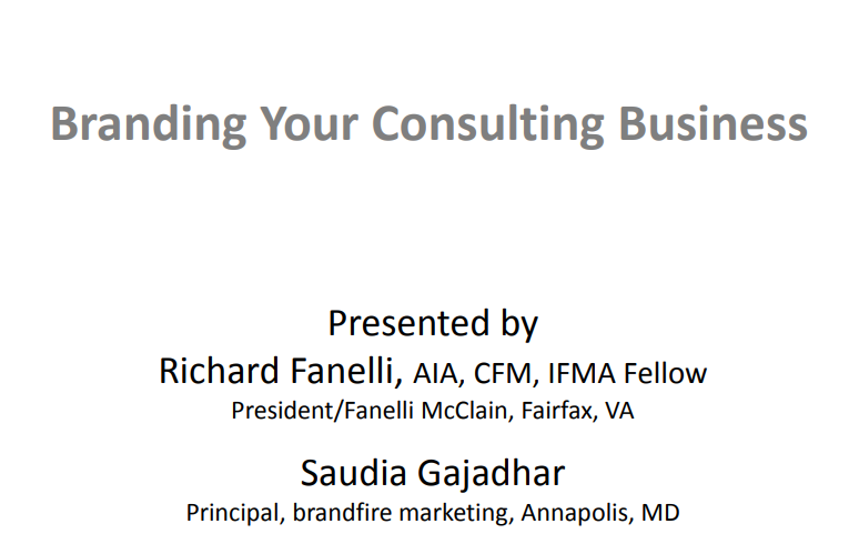 Branding Your Consulting Business