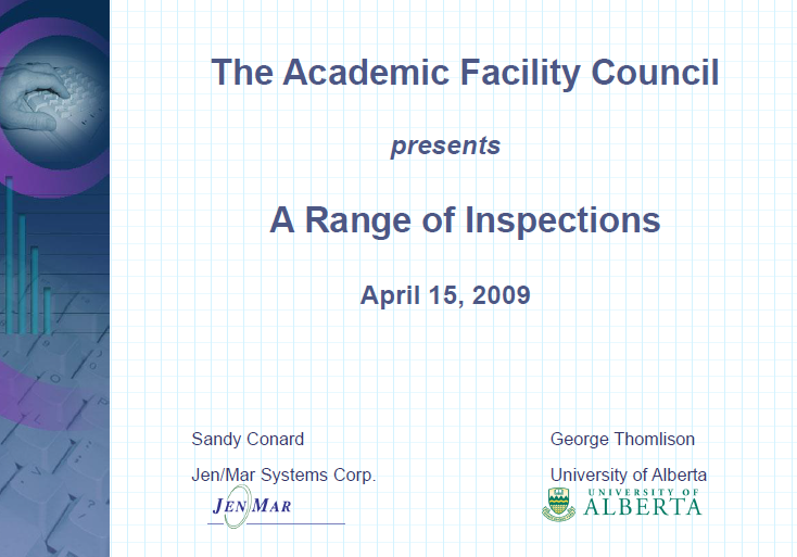 IFMA Range of Inspections